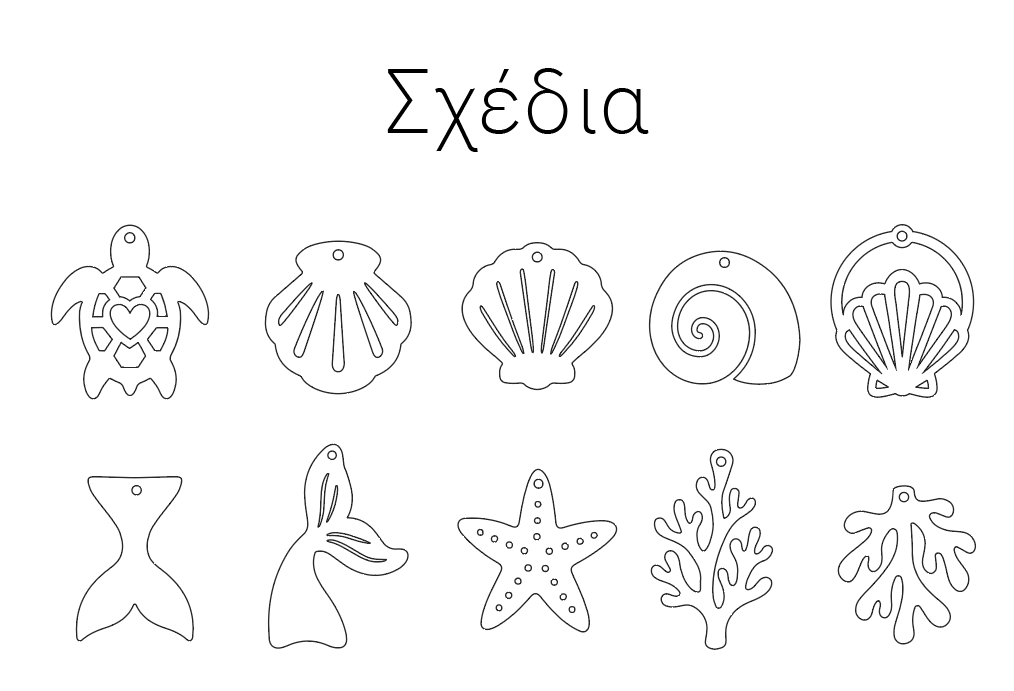 Σκουλαρίκια plexiglass καλοκαίρι - Image 2
